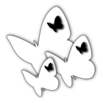 Butterflies Icon White